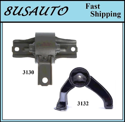 3PCS FRONT & REAR MOTOR MOUNT FIT 2007-2013 JEEP COMPASS 2.0L - AUTO TRANS - Image 1 of 4