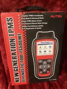NEW Autel TS508WF 2024 TPMS OBD2 Relearn Tool (2-Prog. Opt) - SHIP from CANADA - Bild 1 von 9
