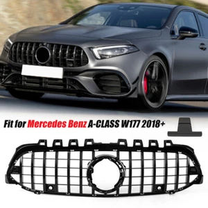 For 2019-22 Mercedes Benz A-Class W177 A250 A200 Front Bumper Grille Grill Vent - Foto 1 di 14