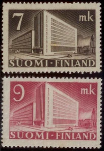 Finland #Mi269-Mi270 MH 1942 Post Administration Building Helsinki [219A-219B] - Picture 1 of 1