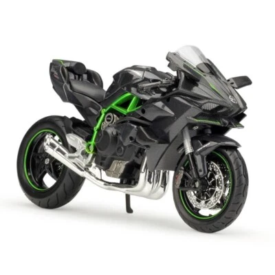 Maisto 1:12 Diecast 18cm Kawasaki Ninja H2R Alloy Motorcycle Model ToyCollection - Image 1 of 4