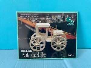 Puzzle 3D Three-Dimensional IN Wood Kit Of Mount Automobile Antique D'Antan