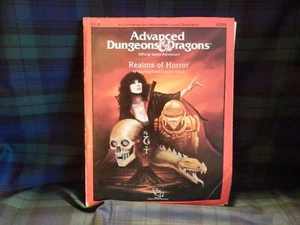 Realms of Horror AD&D Dungeons Dragons 1E 1st Ed Supermodule TSR 9209 S1-4 '88 - Picture 1 of 7