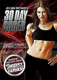 Jillian Michaels - 30 Day Shred DVD Exercise & Fitness (2009) - Vgc - Image 1 of 1