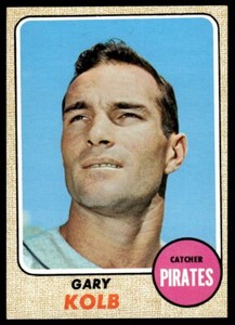 1968 Topps Gary Kolb Pittsburgh Pirates #407 *Set Break