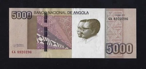 Portugal ANGOLA 5000 5.000 KWANZAS 2012 P-158 UNC - Imagen 1 de 2