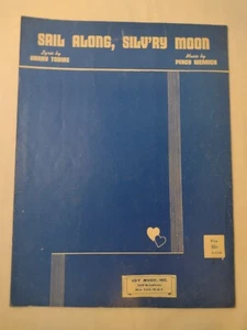 Vintage Sheet Music Sail Along Silv'ry Moon 1937 Harry Tobias Percy Wenrich - Picture 1 of 2