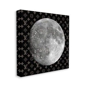 Stupell Industries Full Moon Patterned Sky Glam Fashion Design, Designed by Z... - Picture 1 of 5