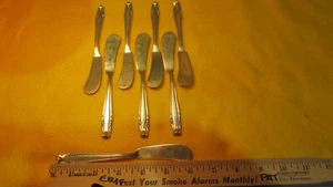 WALLACE 1940s 6" Butter Knife Sterling Silver STRADIVARI - 8 Available - Picture 1 of 3