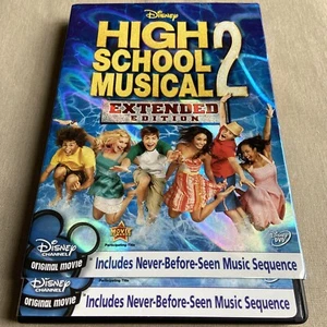 High School Musical 2 (DVD, 2007 Extended Edition) W/ Slipcover & Insert Disney - Picture 1 of 9