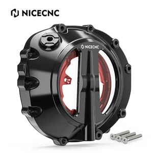 NICECNC Clear Clutch Cover Pretector for BMW S1000RR 2019-2023 S1000R 22-23 - Picture 1 of 9