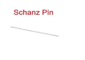 Orthopedic Schanz Pin 4.5 mm X 150 mm lot of 50 pcs surgical instruments - Picture 1 of 4
