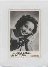 1950 Dutch Gum Serie A Illustra Black & White Jane Powell #ILLUSTRA35 0i4g