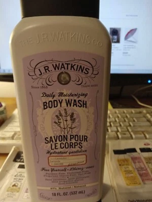 J.R. Watkins Body Wash lavanda 18 oz Foto 1 de 2