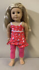 American Girl Puppe ANGENEHM CO Puppe blondes Haar braune Augen 2008 Kailey?