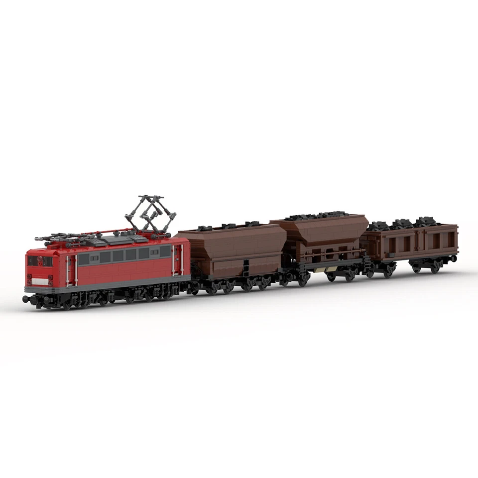 Custom MOC-108963 BR150 Coal Wagon Train Model (2377 Parts) Toys Gift - Image 1 of 4