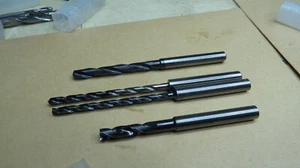 4 Stück VHM Vollbohrer mit IK Mitsubishi Kempf Ø 5/3,1/4,7 mm #V161-9# - Bild 1 von 3