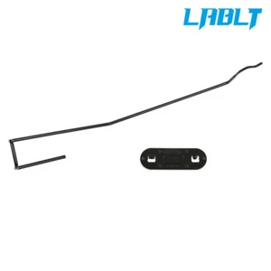 LABLT Hood Latch Holder Rod & Safety Catch Front Black For 2002-2008 Ram - Picture 1 of 10