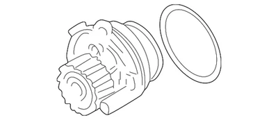 Conjunto de bomba de agua original Volkswagen 06A-121-012-G Foto 1 de 4