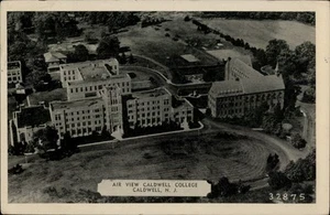 Caldwell,NJ Aerial View Caldwell College 1950 Essex County New Jersey Postcard - Picture 1 of 2