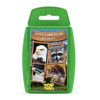 Карточная игра North American Wildlife Top Trumps - новая и запечатанная - Изображение 1 из 4