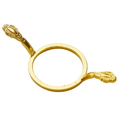 Moldes de sello de cera de metal con forma redonda y de flor para sello de cera Foto 1 de 4