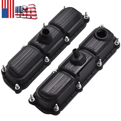 Left & Right Valve Cover w/Gasket for 2004-2007 Dodge Caravan 3.3L 4648976AD - Image 1 of 4