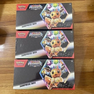 JCC Pokémon: Evoluciones Prismáticas Escarlata y Violeta Caja Sorpresa ¡Lote de 3 Sellados! - Imagen 1 de 6