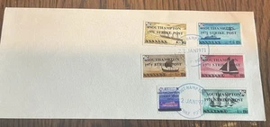 GB - 1971 Southampton Postal Strike Mail First Day Cover Full Set 22 Jan. 1971. - Imagen 1 de 3