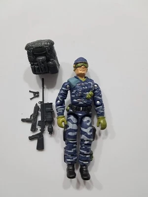 Boneco Gi Joe Black Major Low Light Naval Ops 3.75 personalizado de fábrica - Imagem 1 de 2