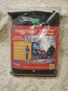 Nuevo XL FrogToggs Hombre Ultra-Lite2 Impermeable Protector Lluvia Traje con Capucha XL. B8 - Imagen 1 de 4