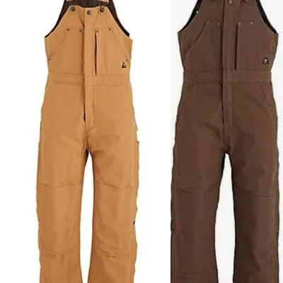 Ridgecut Men`s  Heavy-Duty Rigid Duck Insulated Bib Overalls Pick Size, Color - Image 1 of 4