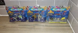3 Mighty Morphin Power Rangers Micro Machine - 1 #Titanus, 2# Dragonzord, 4# Yel - Picture 1 of 24