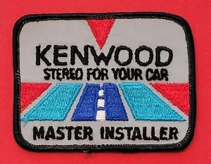 VINTAGE KENWOOD STEREO BADGE PATCH NOS - Picture 1 of 2