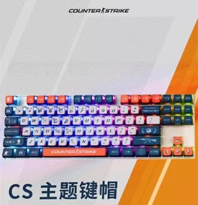 CSGO keycaps 120 keys Set PBT ASA Height For Cherry MX Keyboard - Picture 1 of 5