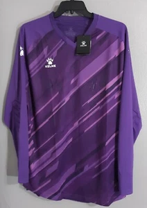 New-Wiman’s Kelme Long Sleeve Pullover Purple Workout Athletic Top. Sz 3xl - Picture 1 of 8