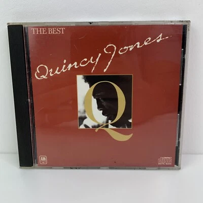 Quincy Jones The Best CD 1982 AM+ Japan Made Disc Nippon Soul Disco Jazz Funk - Image 1 of 4