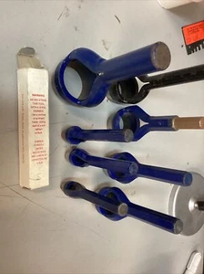 8 O’brien Consolidated Industries gasket hole punches 3/8”,7/16”,1”,1-1/4”,1-3/4 - Picture 1 of 24