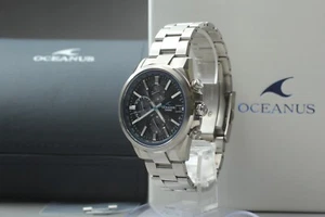 CASIO Oceanus  OCW-T4000-1AJF Solar Men's Watch [Excellent+++++]from japan #074A - Picture 1 of 12