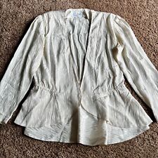 Womens Vintage 60s Shirt Tender Loving Car Hutchie Large Victorian Blouse
