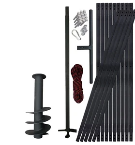 Tornillo de mano PWSAM 5-3/4 pulgadas/49 pies Pozo de agua Earth Borer - Imagen 1 de 5