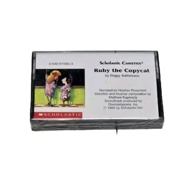 Ruby The Copycat by Peggy Rathmann Audio Cassette (SEALED) - Image 1 of 4