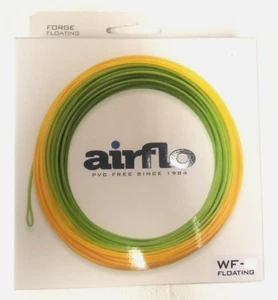 AIRFLO FORGE WF-7-F #7 WEIGHT FLOATING FLY LINE IN PALE OLIVE/YELLOW - Picture 1 of 5