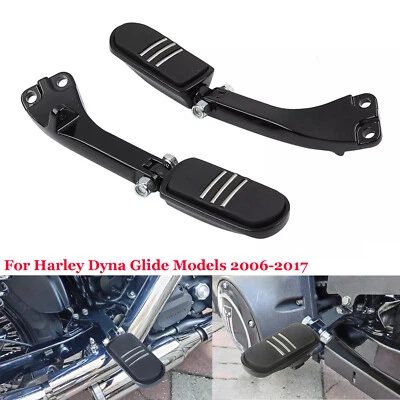 Rear Passenger Pegstreamliner Footpegs Footrest Mount For Harley Dyna 2006-2017 - Image 1 of 4