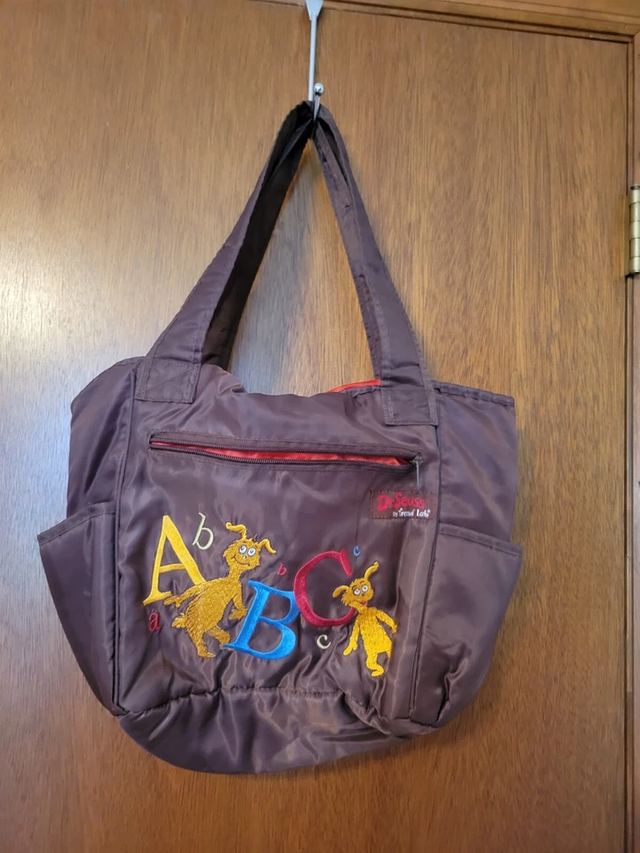 Dr. Seuss Tote Bag Trend Lab ABC Handbag Diaper Bag NWOT - Image 1 of 4