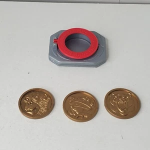 Mighty Morphin Power Rangers Morpher Gürtelclip Schnalle McDonald’s Spielzeug Set 3 Münzen - Bild 1 von 12
