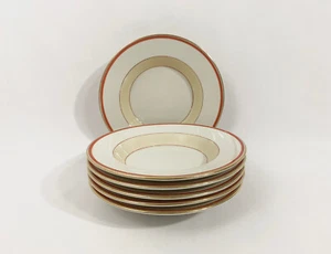 6x Royal Copenhagen The Spanish Pattern 416 Deep Plate Soup Pasta Bowl 21,5 cm - Picture 1 of 20