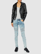 G-STAR RAW Women's 5620 Custom Mid Skinny Jean in Tobin Light Aged Size 24