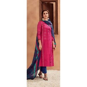 Cotton Wear Women Salwar Kameez Suit Gorgeous Plus Size Ethnic Wear Plazzo Dress