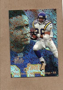 robert smith minnesota vikings card 1998 flair showcase grace row 1 -77